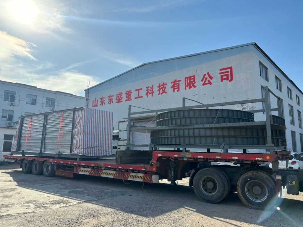 Steel Structure Workshop Materials Are Being Shipped
