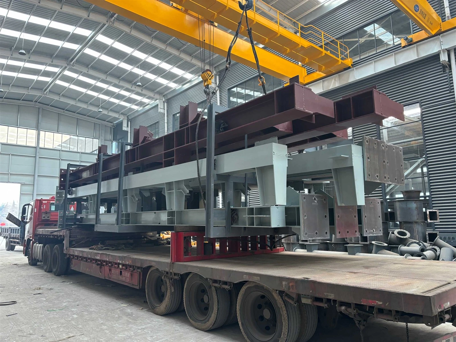 March 10, 2026: Custom Steel Structure Workshop Packaged And Shipped.